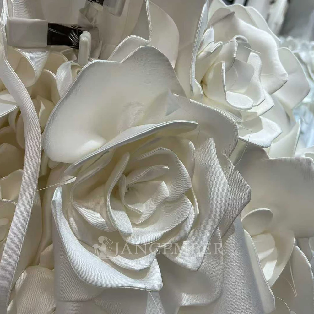 Court Train Customized Luxury Strapless Boho Wedding Dresses Sleeveless Ball Gown Lace Up Back Bridal Gowns свадебное