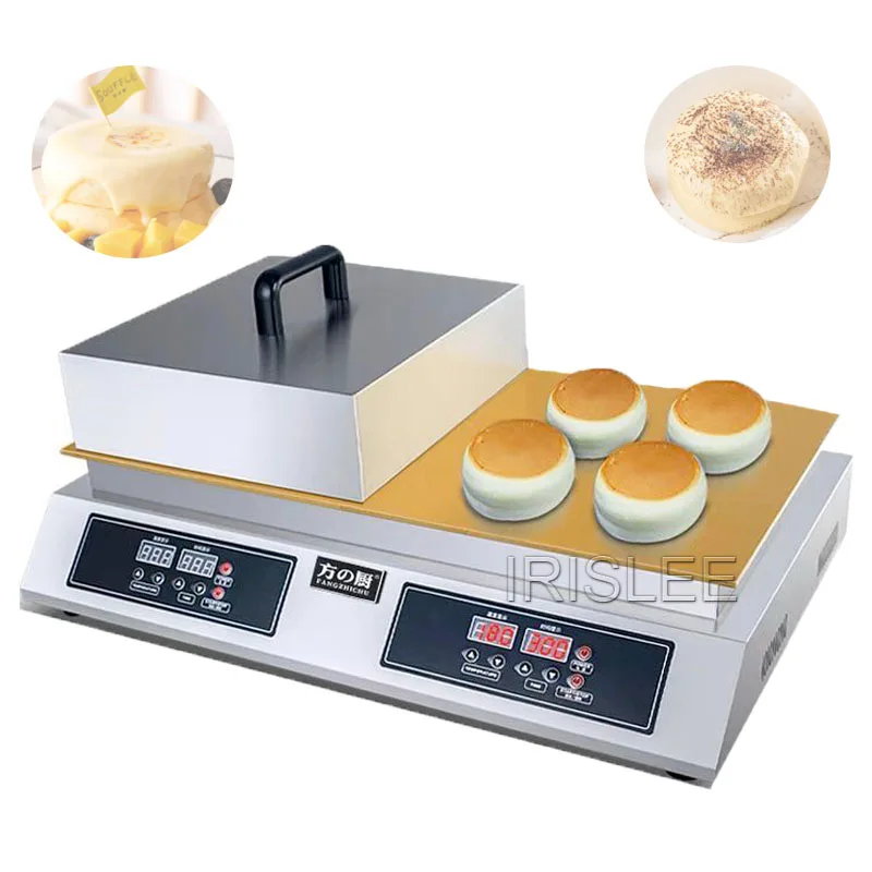 

Electric 110V 220V Single/Double Plate Soffle Maker Pure Copper Pan Souffle Pancakes Maker Machine