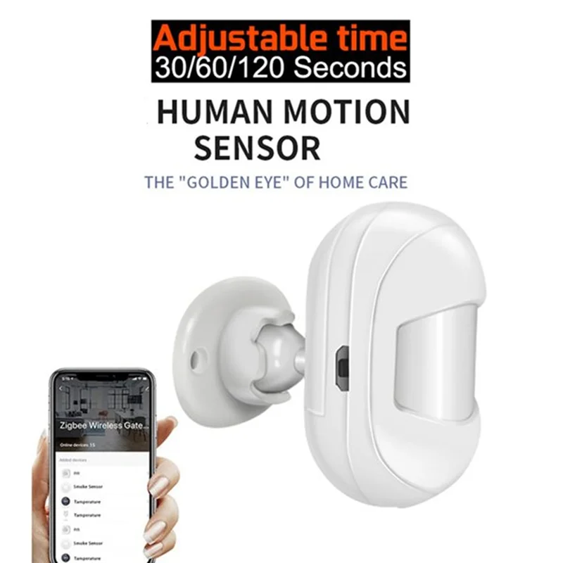 

Tuya Zigbee PIR Motion Sensor Human Body Motion Sensor Smart Security Detector Smartlife Work With Alexa Zigbee Gateway-Y41A