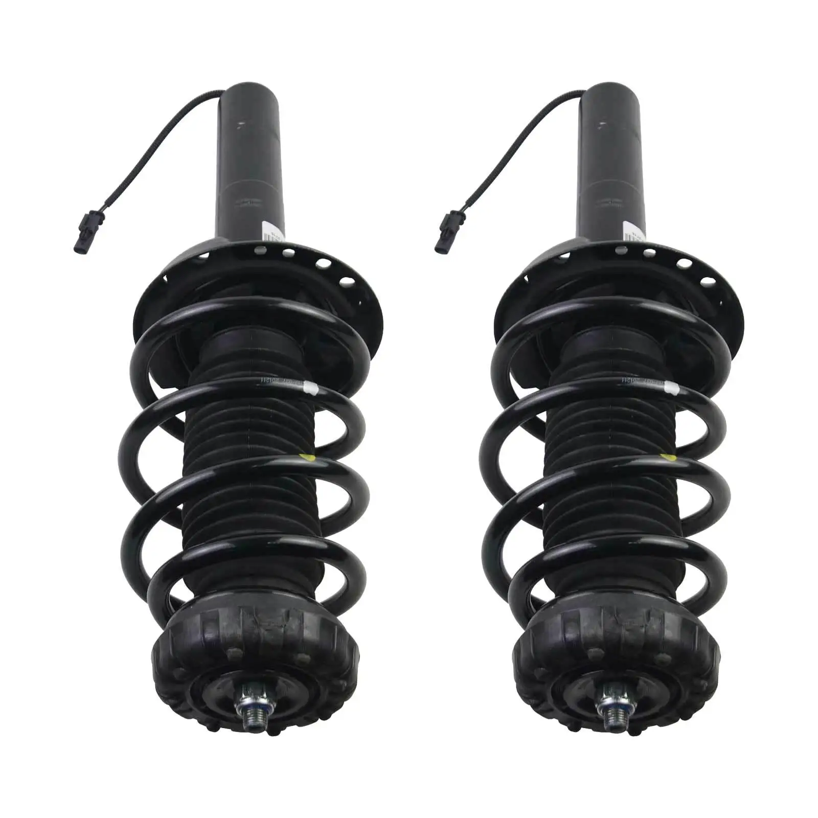 Pair Front Shock Strut Coil Assembly For Cadillac xts 2013-2019 with Electric 5801096 22906209 22962890 23101683 23220501