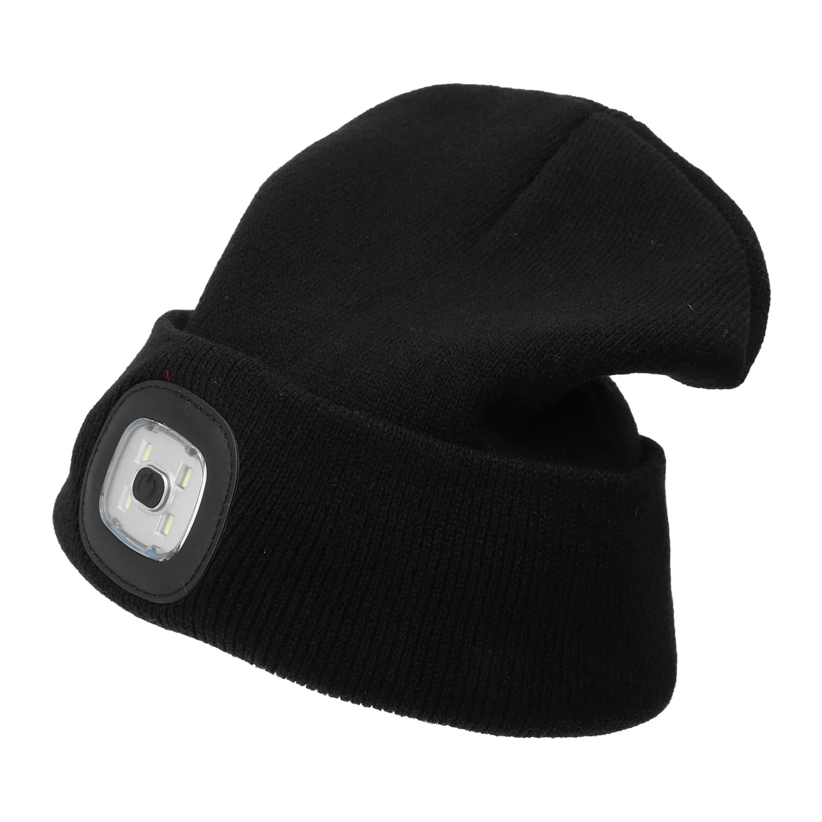 

LED Light Hat Adjustable Glowing Cap USB Rechargeable Night Running Luminous Cycling Hat Warm Comfortable ABS Material Stand Out