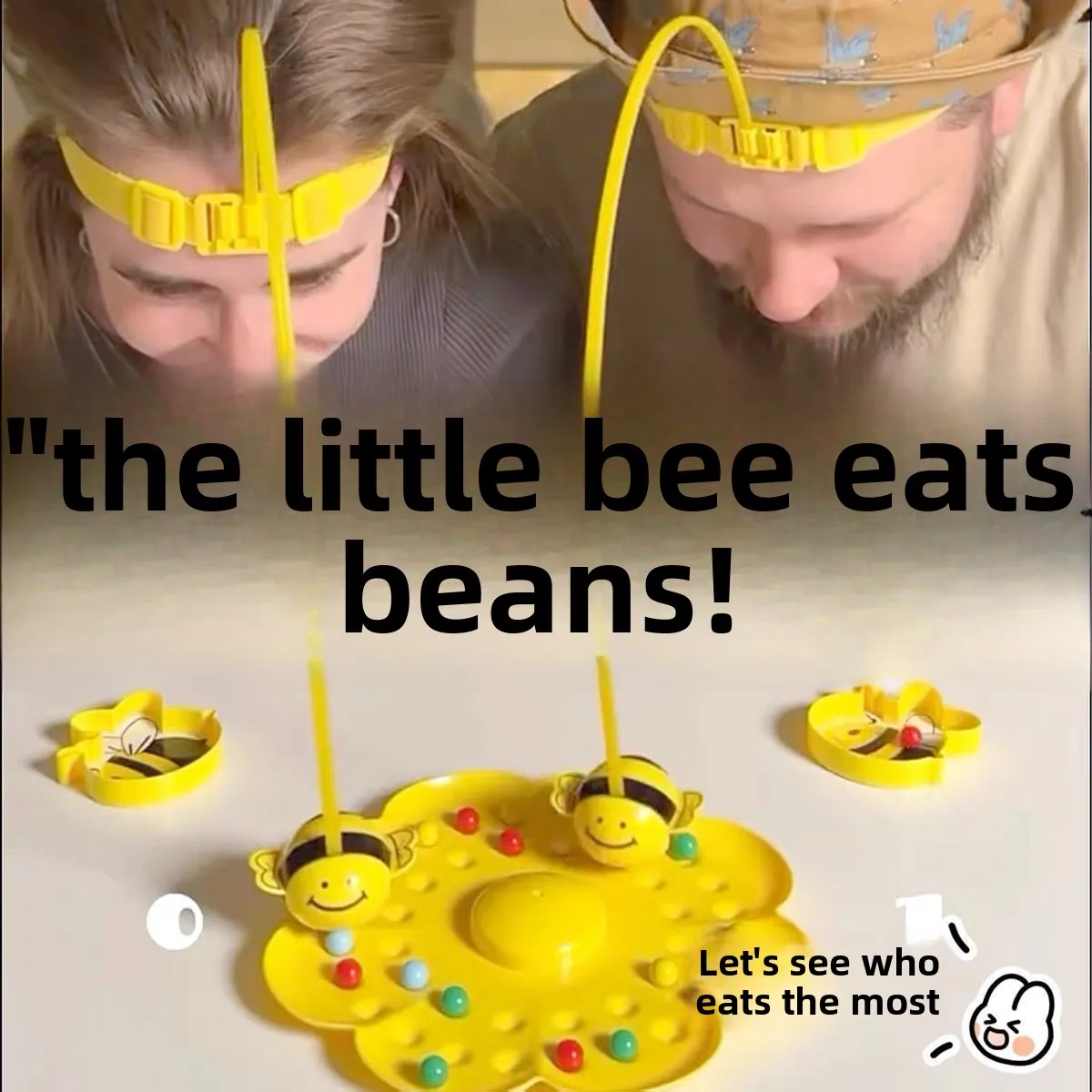 Little bee honey magnetic beads children fishing concentration training parent-child interaction puzzle early education