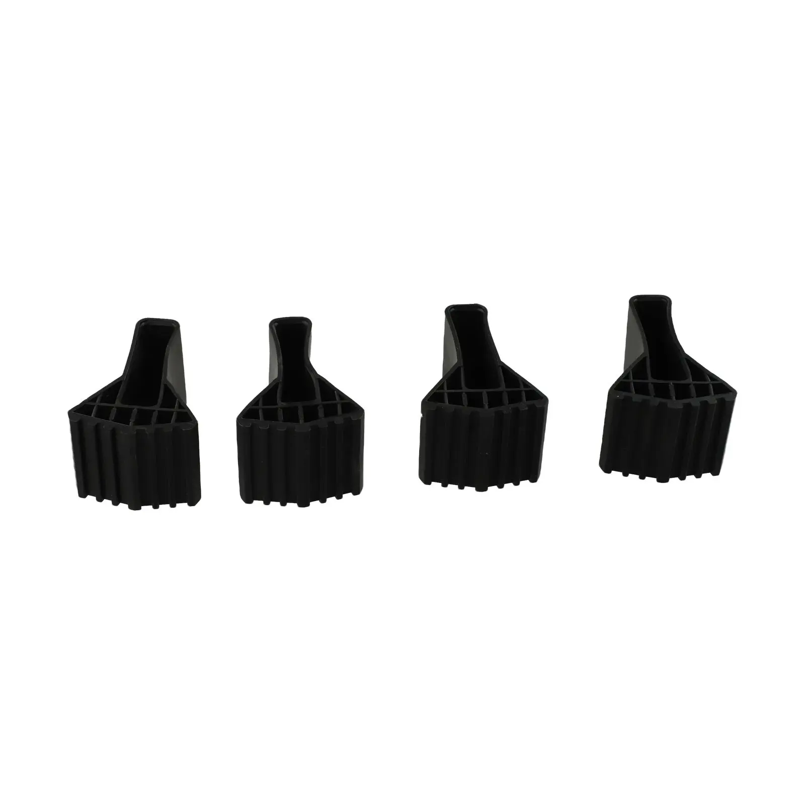 4/6Pcs Replacement Non Slip Rubber Folding Ladder Leg Feet Pads Foot Covers Step Ladder Feet Covers Versatile Ladder Leg Covers
