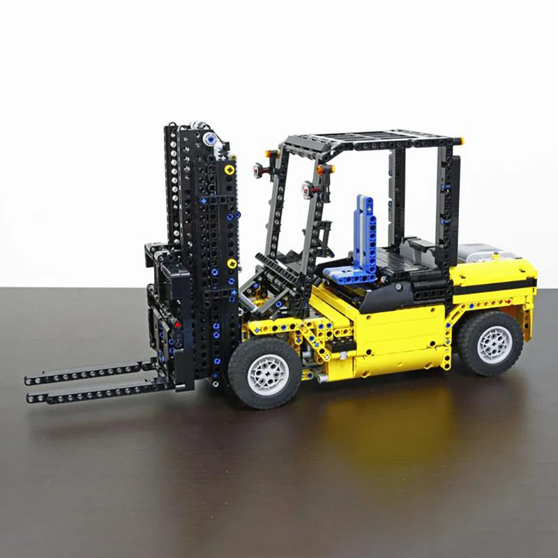 

Heavy duty forklift, 1579pcs classic city forklift, gifts, children's creative building blocks, building block toys