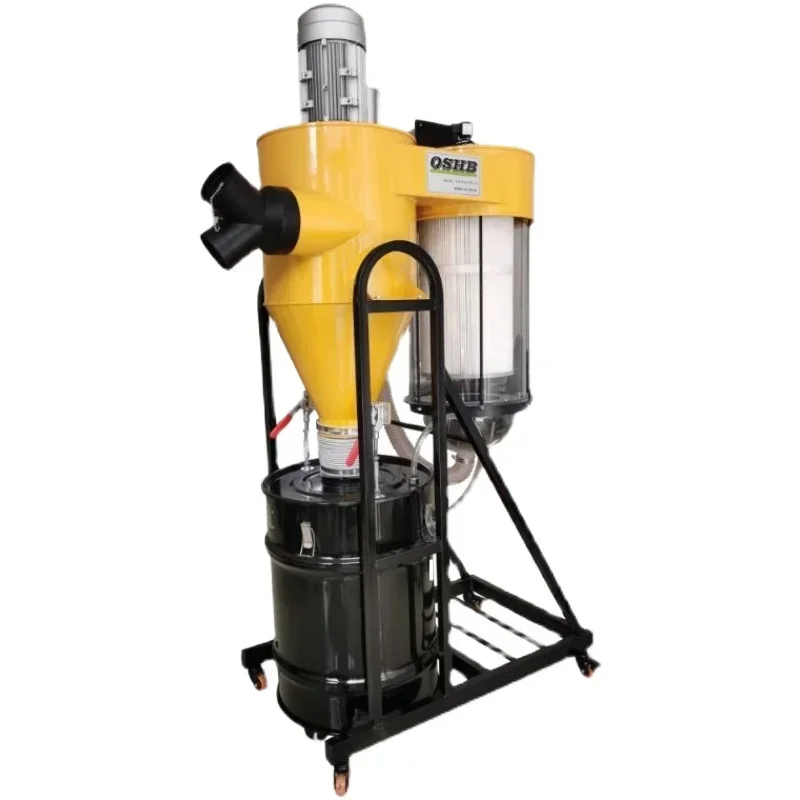 STR Cyclone Dust Collector With 1-Micron Filter 2Hp 3Hp Industrial Dust Collection Equipment