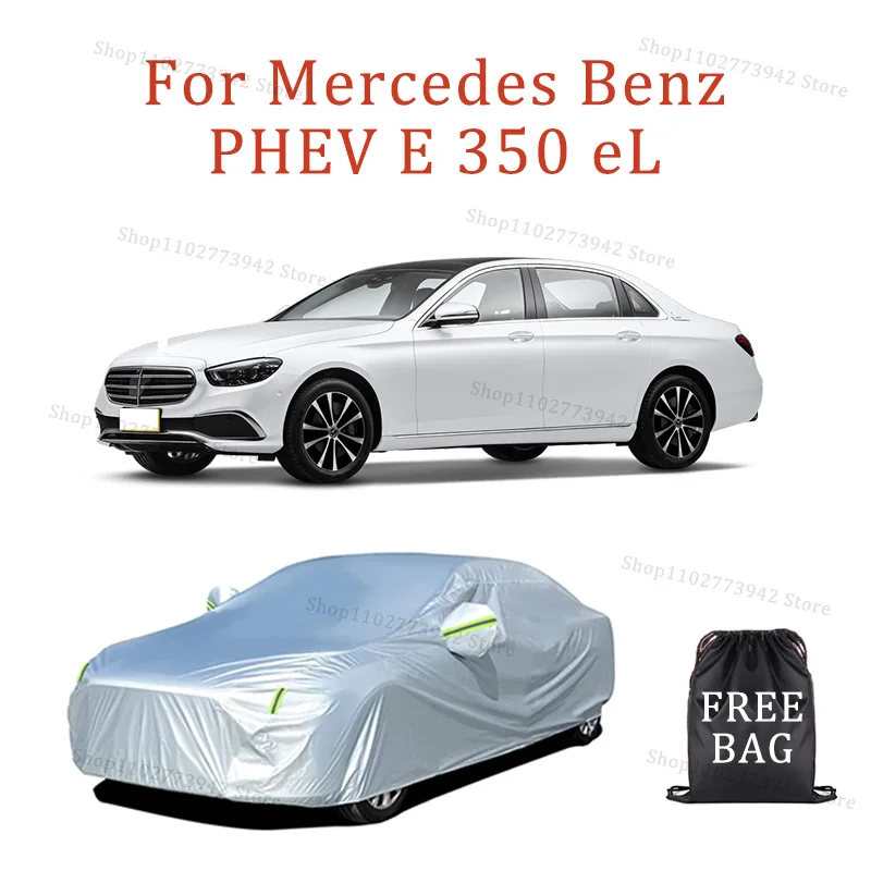 

Car Cover Protection Sunscreen Heat Insulation Dust Resistant Scratch For Mercedes Benz PHEV E 350 eL Car Exterior Accessories