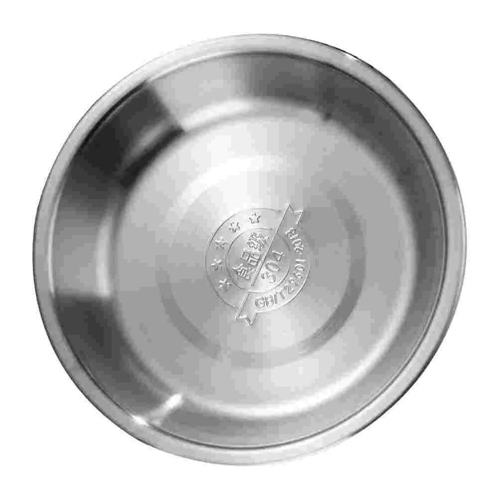 

Mesh Stainless Steel Soup Bowl Roasting Pan Kitchen Gadget Adjustable Dog Stand Practical Basin Bowls