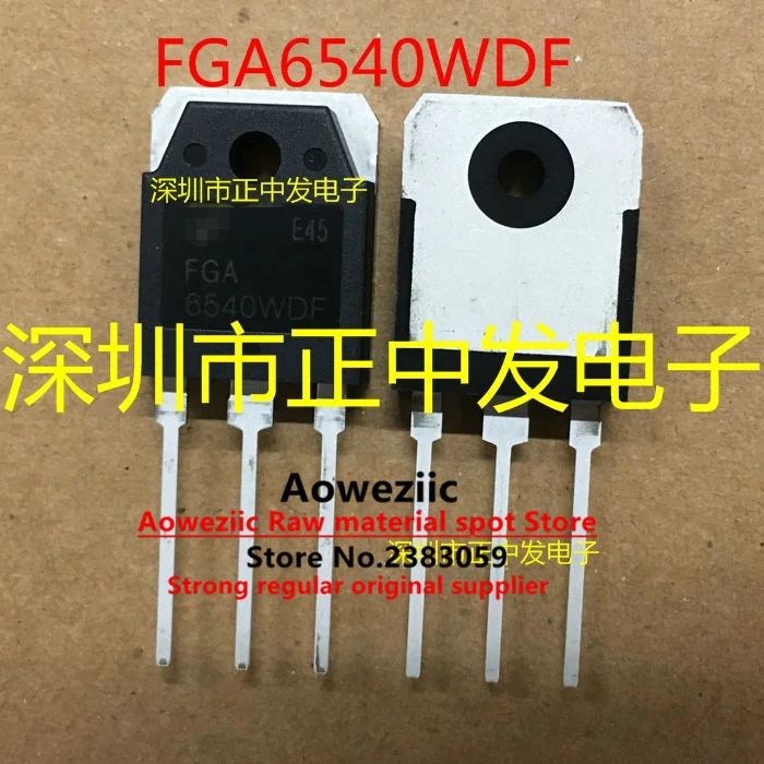 

Aoweziic 2015+ 100% new imported original FGA6540WDF FGA6540 TO-247 IGBT triode 650V 80A triode