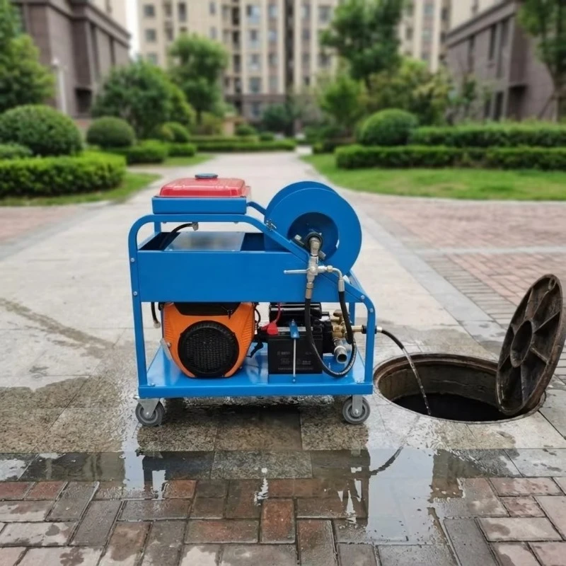 Pipeline Unclogging Machine Municipal Underground Sewer Dredging Equipment For Industrial Wastewater Pipe Unblocking
