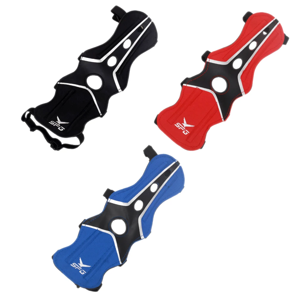 1-4Pcs Archery Arm Guard Lightweight Nylon Forearm Protector Sleeve Adjusting Strap Comfortable Durable Training Accessories