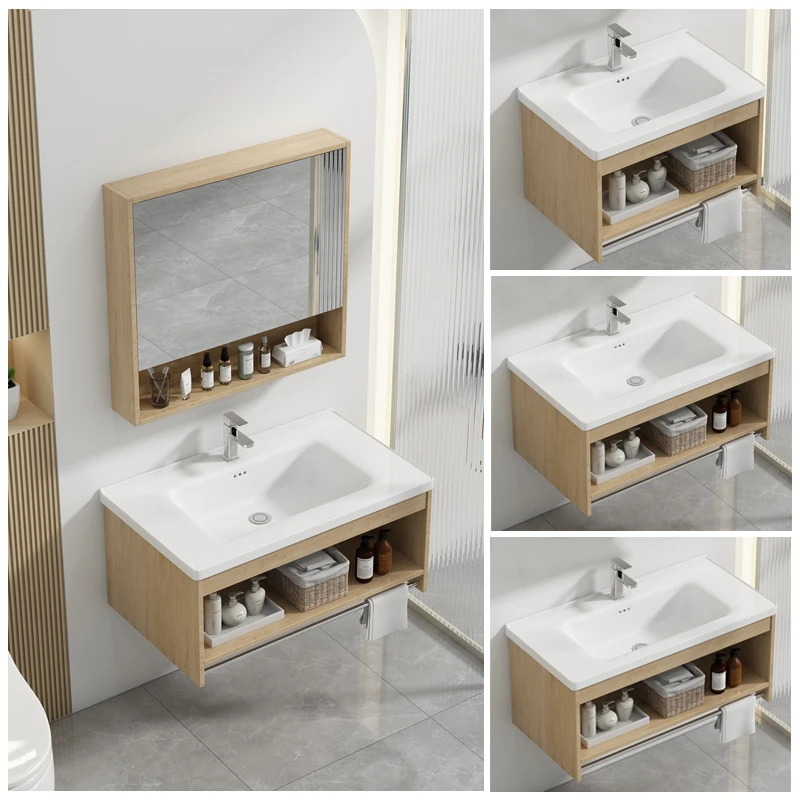 Solid Wood Bathroom… - image