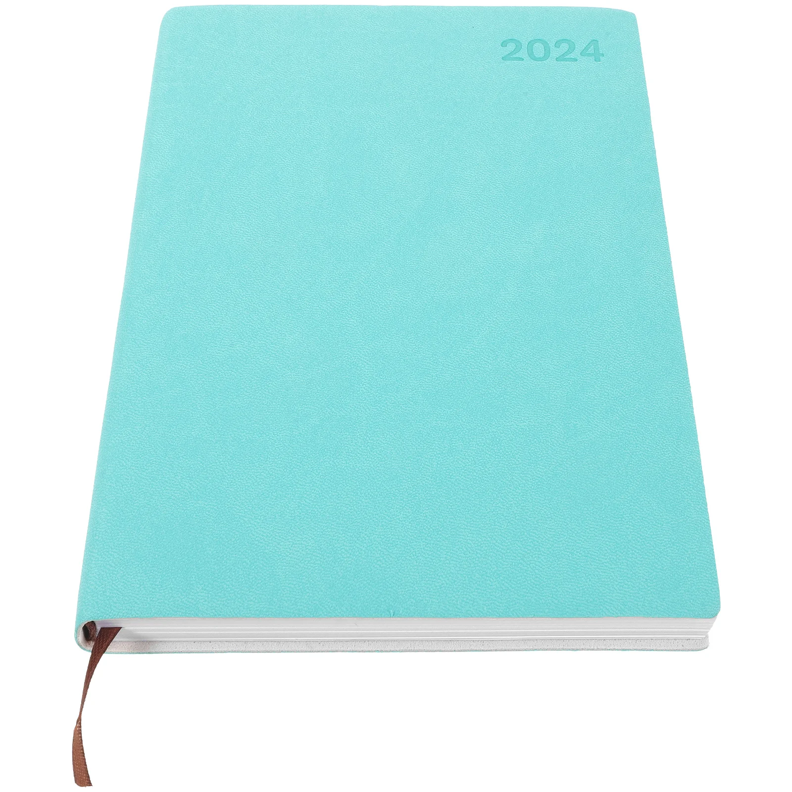 

2024 Agenda Book Convenient Academic Planner Notebook for Portable Notepad Office Accessory Advent Calendar Children