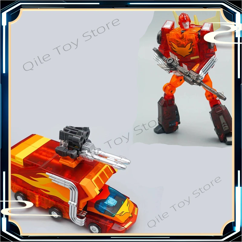 

In Stock Transformed Toys MFT Mecha Fan MS19D Limited Edition Bu Tian M Shi Transparent Color Pair Limited Edition