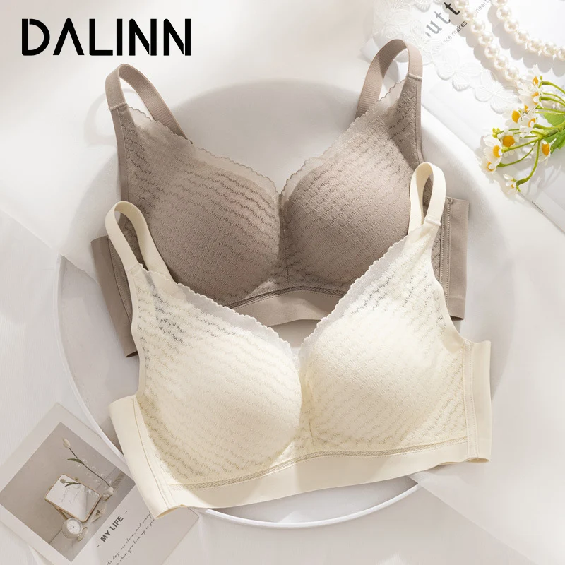 

Women's Lace Bra, Real Silk Lining Underwear, 3/4 Cup Comfortable Female Underwear, Push up Brassiere 2025