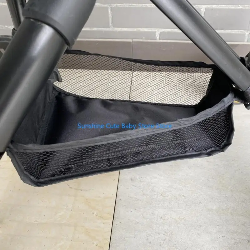 C5AF – panier poussette Portable pour bébé, pochettes rangement suspendues bas pour poussette nouveau-né