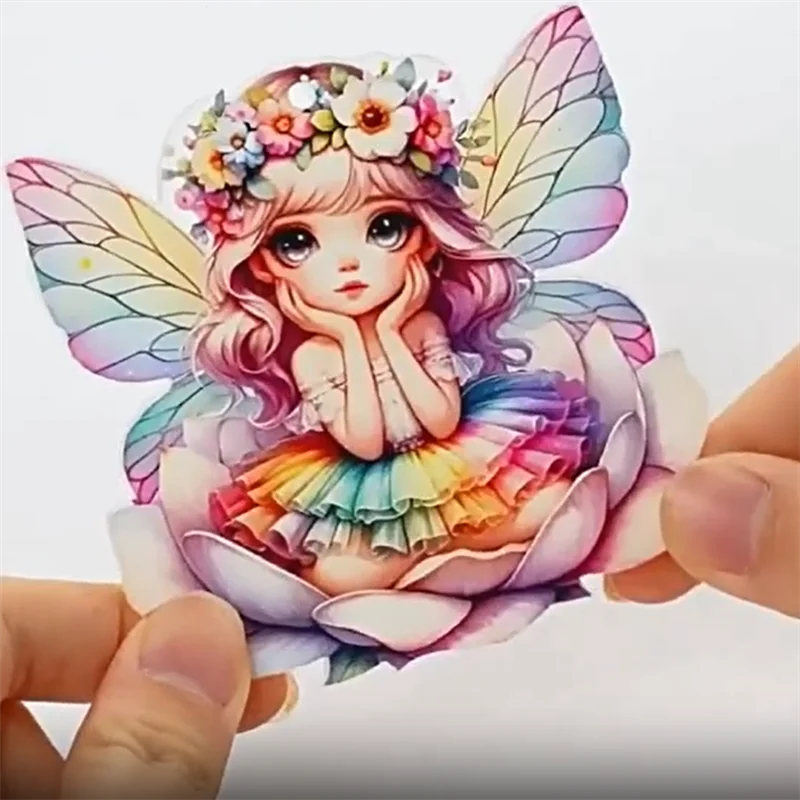 

Car Rearview Mirror Decor Xmas Party Home Accessories Cartoon 2D Acrylic Horse Pendant Christmas Tree Hanging Ornaments