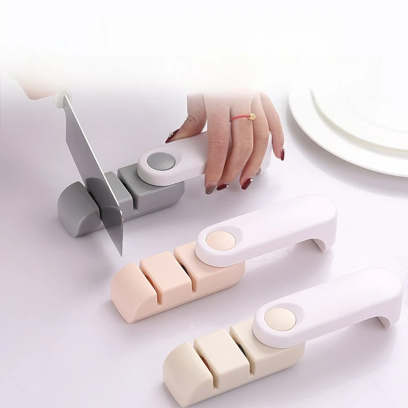 Manual Two-stage Knife Sharpener Quick Sharpener Kitchen Household Quick Sharpener Knife Sharpener