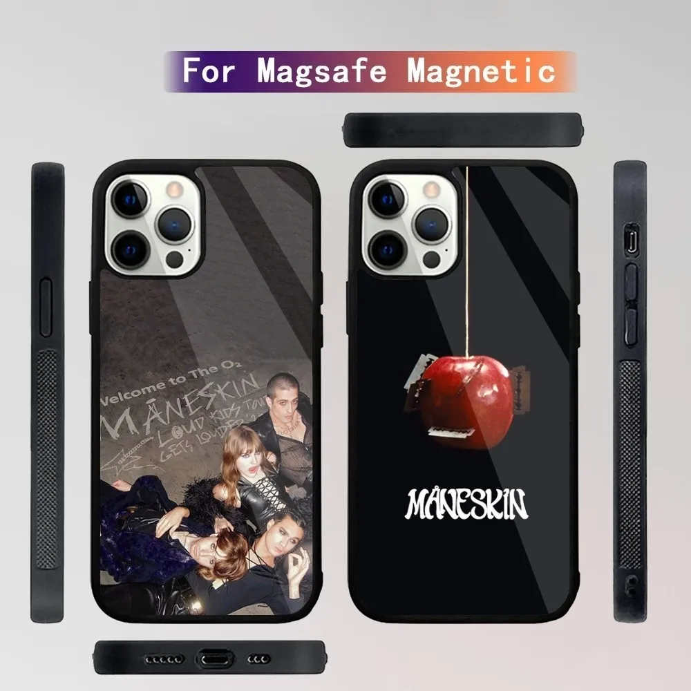 

Maneskin Damiano David Phone Case For iPhone 15,14,13,12,11,Plus,Pro,Max Mini Magsafe Magnetic Wireless Charging