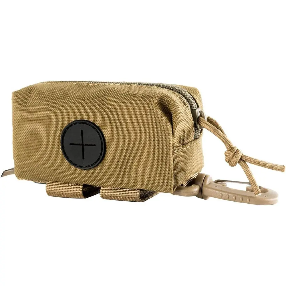 

Portable Dog Waste Bag Dispenser with Zipper Closure for Leash, Ideal for Walking, Training, Running, and Hiking