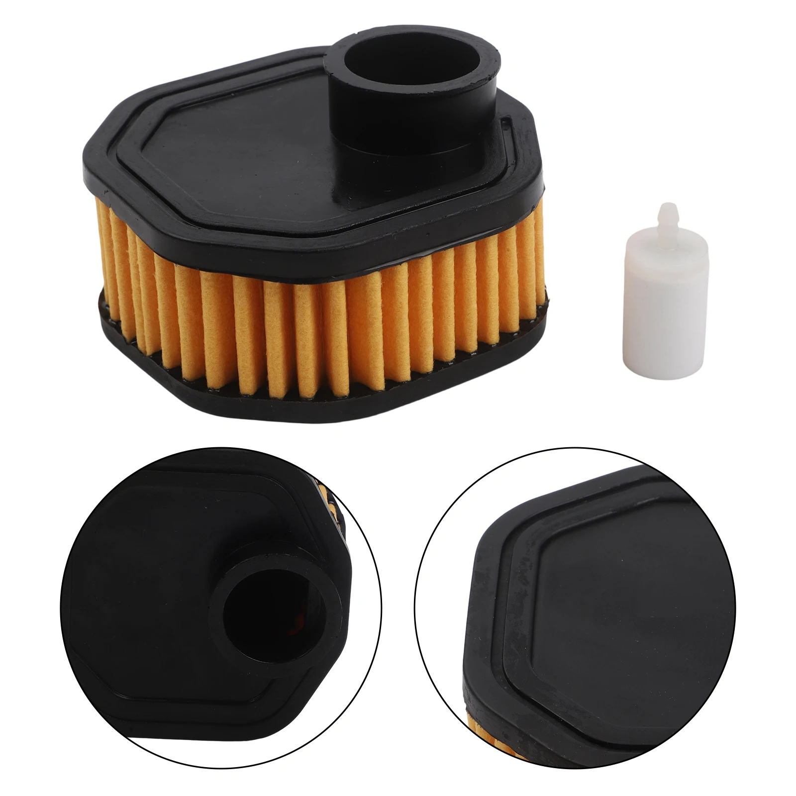 Replacement Filter Kit for 394 395XP Chainsaws Comprising Air and Oil Filters to Optimize Fuel Efficiency 537444401