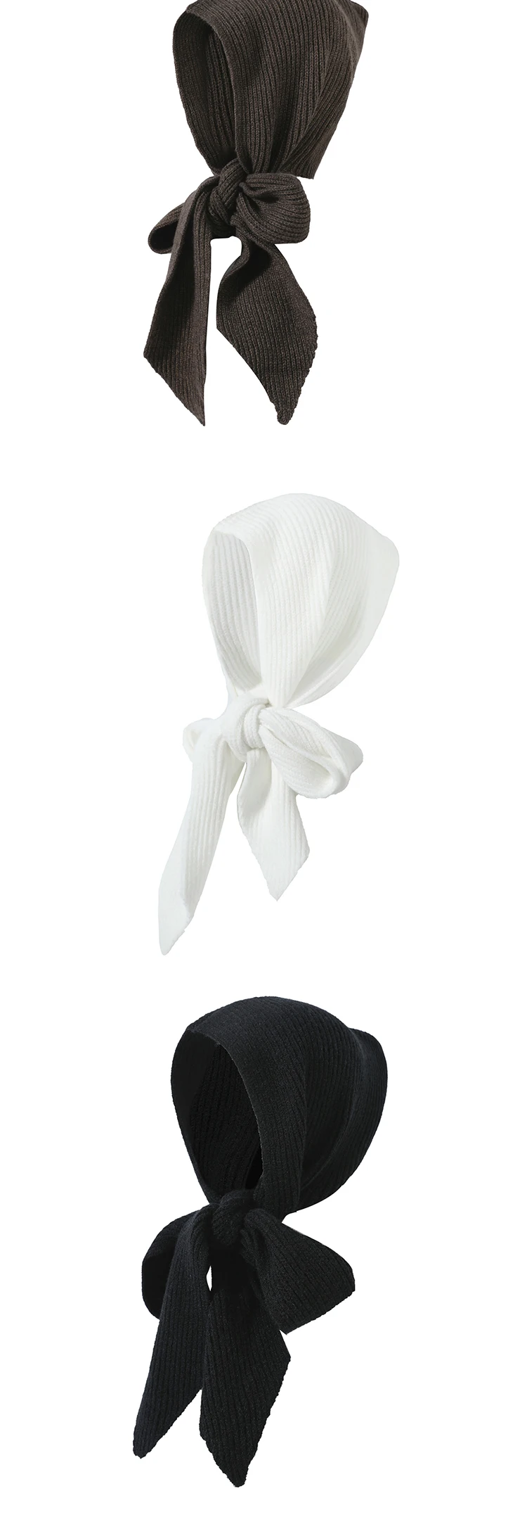 Große Strickmütze, Mütze für Herren und Damen, Winter, warm, Unisex, Kapuzenmütze, Halskragen, Schal, Mütze, Ski, kalte Mütze, Sturmhaube, Mütze – Detail 7