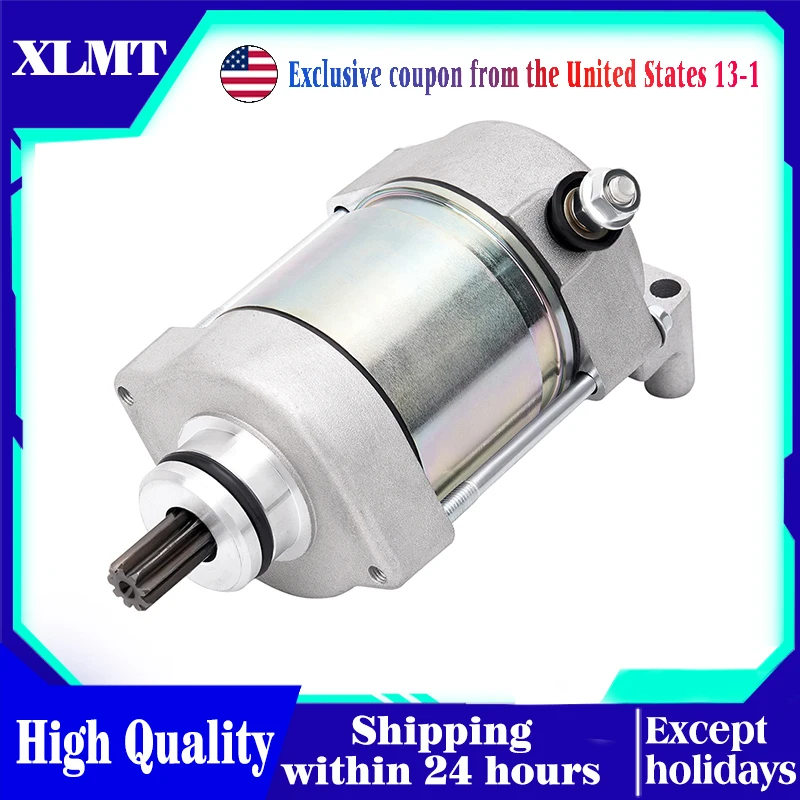 Motorcycle Parts Electric Starter Motor For Yamaha YZF-R1 R1 RaceBase R1S Limited 50th Anniversary Edition 5VY-81890-00 Radar