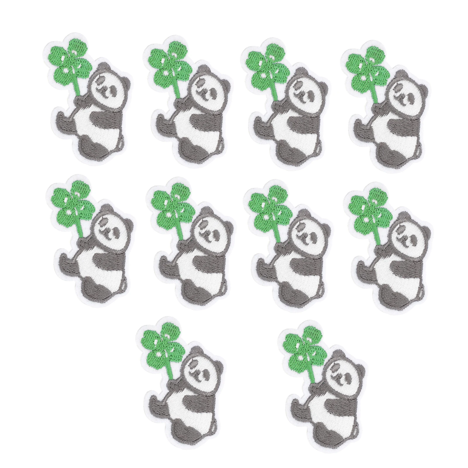

10pcs Embroidered Patches Design DIY Clothes Decor Clothing Accessories Sewing St Patrick Day Gifts