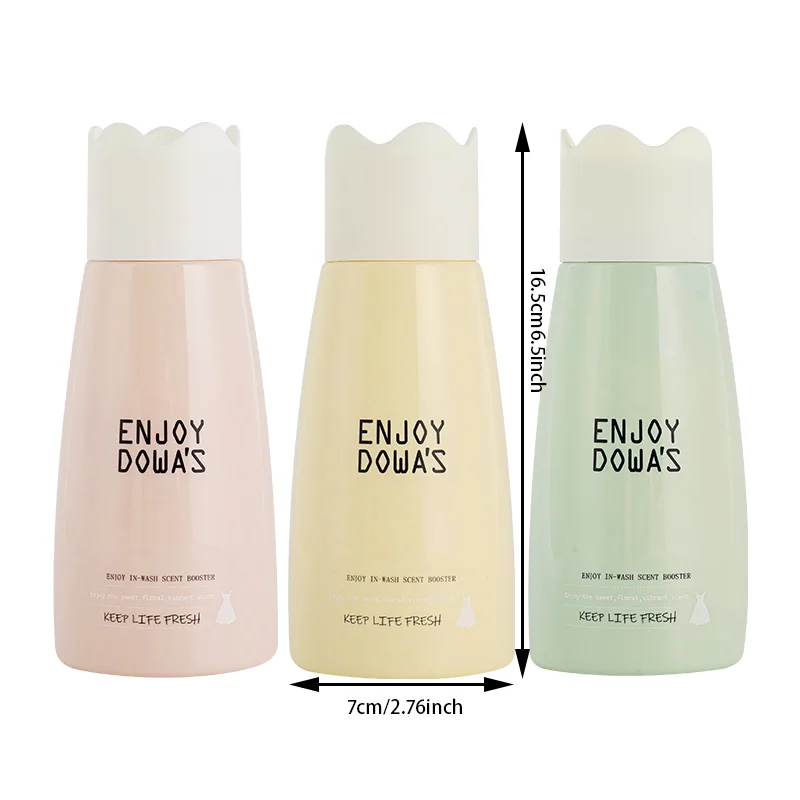 1 Bottle Laundry Beads Long-Lasting Fragrance Fabric Softener Anti-Static for Daily Use Household Cleaning Supplies