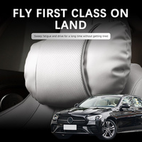 Car Support Headrest For Mercedes Benz E Class W214 Car Suede Neck Pillow Soft Comfort Travel Accessories