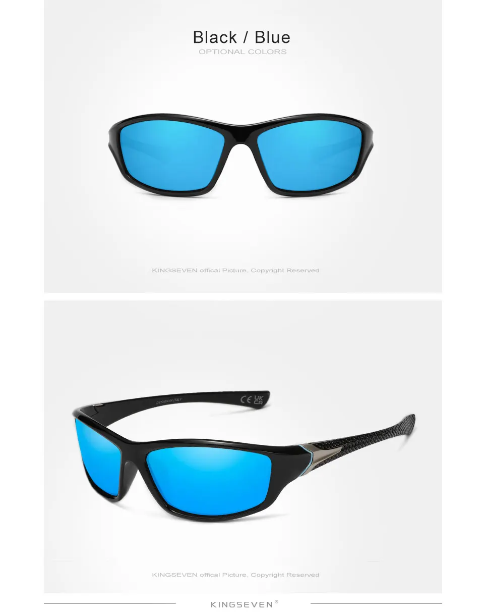KINGSEVEN Outdoor UV400 Brille Gepolsterte Brille Anti-UV Unisex Sport Sonnenbrille Brillen Motorrad Reiten Schutzbrille – Detail 12