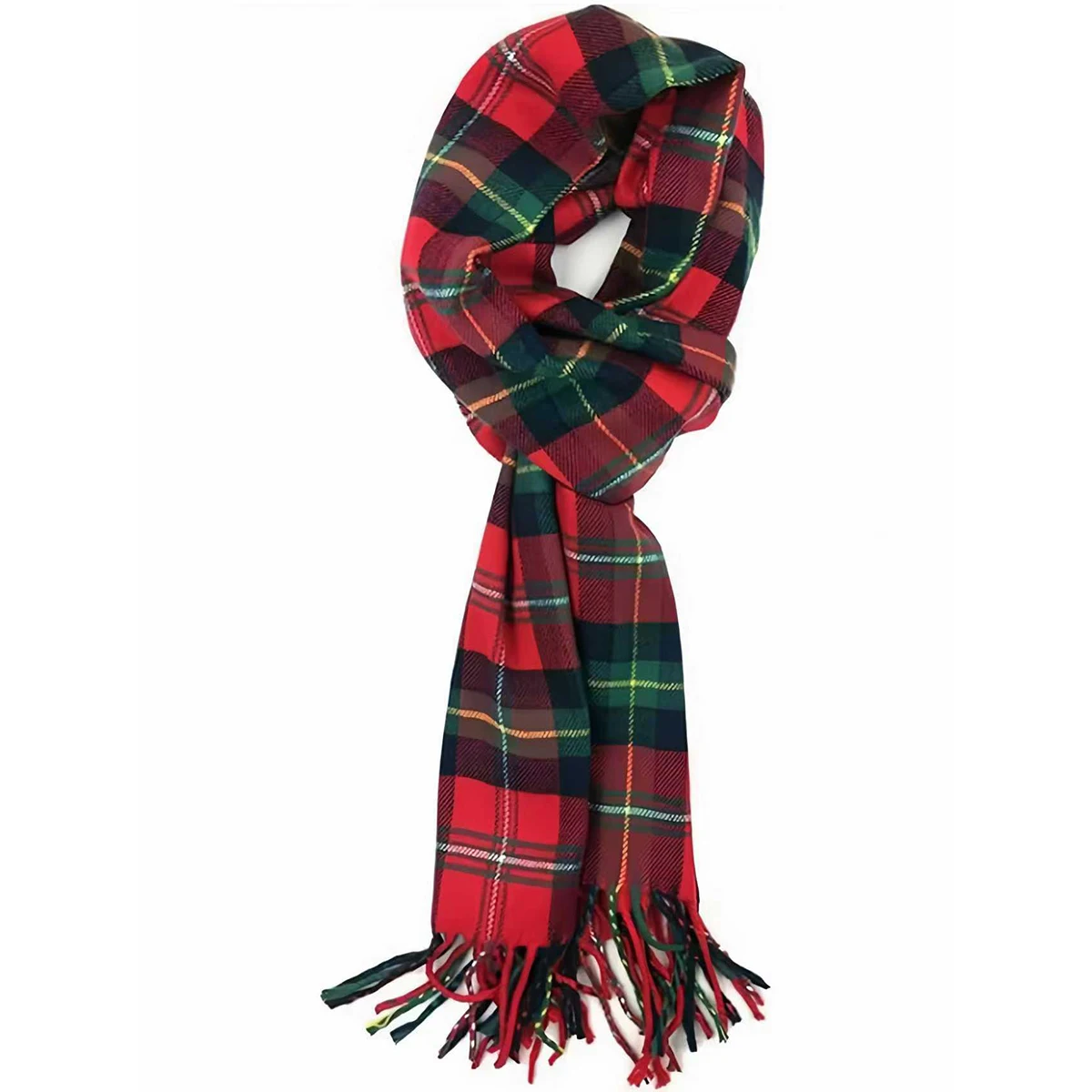 

1pc classic plaid ultra soft and luxurious cashmere scarf suitable for both men and women in winter