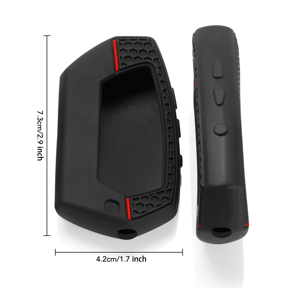 Silicone Key Case Cover for Pandora DXL 4950 DX-90BT DX-91 D010,11,20,22,23,24, D173 174 DX 40R, 57, 57R, 90, 90B, 6X, 9X, 3110