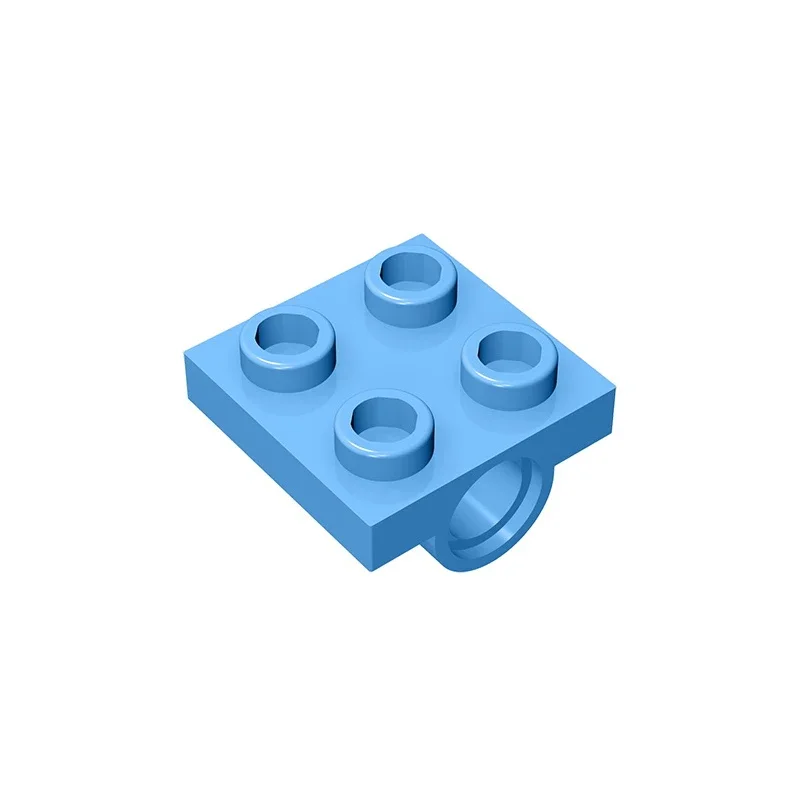 GDS-847 Plate, Modified 2 x 2 with Pin Holes compatible with lego 2817 children's DIY Educational Building Blocks Tech