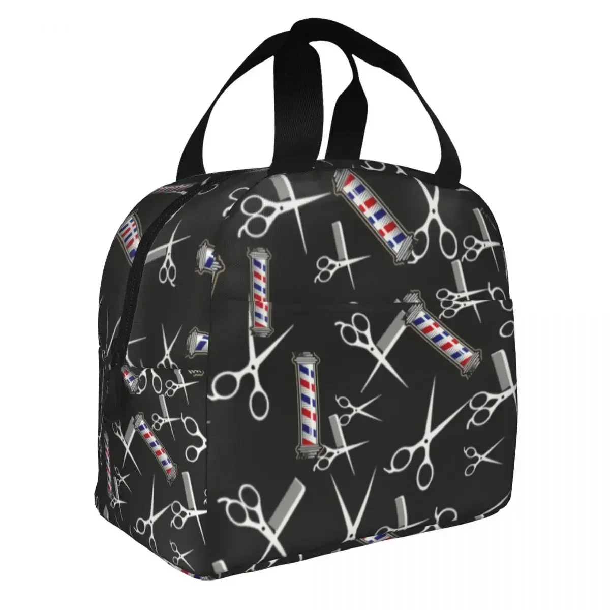 Custom Bag Custom Custom Baber Shop Hairstylist Hair Dresser Tools Thermal Insulated Lunch Bag Salon Gift Resuable Lunch Tote St