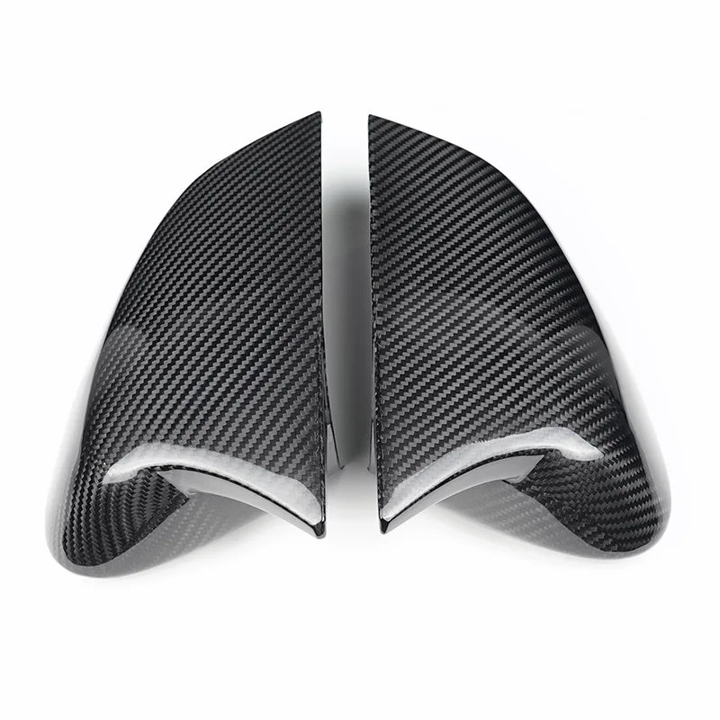 Real Carbon Fiber Side Mirror Cover, Car Exterior Decorative Trim, Adhesive Upgrade for 2020-2025 Sports Car Exterior Refit