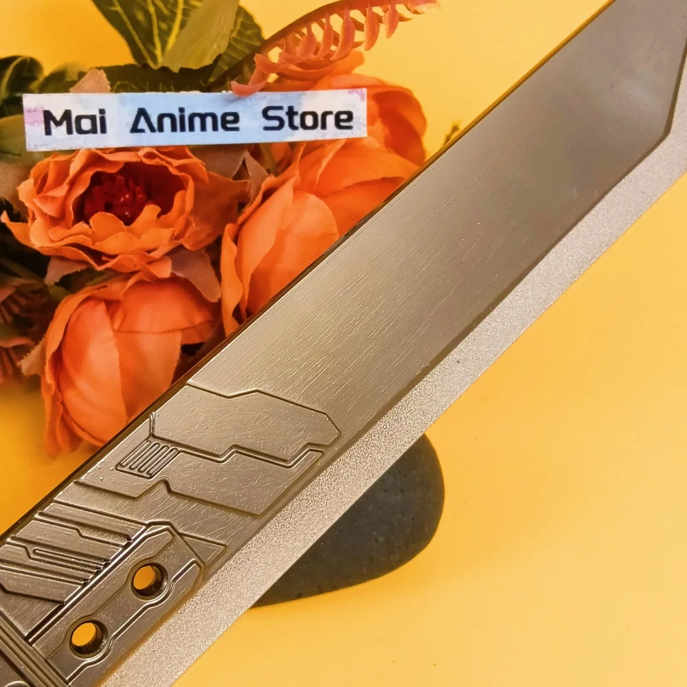 8.6인치 메탈 파이널 판타지 카타나 블레이드 듀란달 검 오리지널 사무라이 애니메이션 닌자 나이프 실물 크기 일본 카타나 장난감 선물