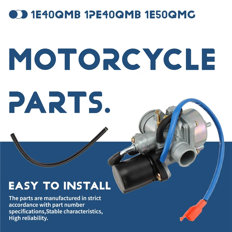 ل JOG50 JOG90 50Cc 90Cc 1E40QMB 1PE40QMB 1E50QMG 21 مللي متر دراجة نارية المكربن Carb استبدال جزء #2