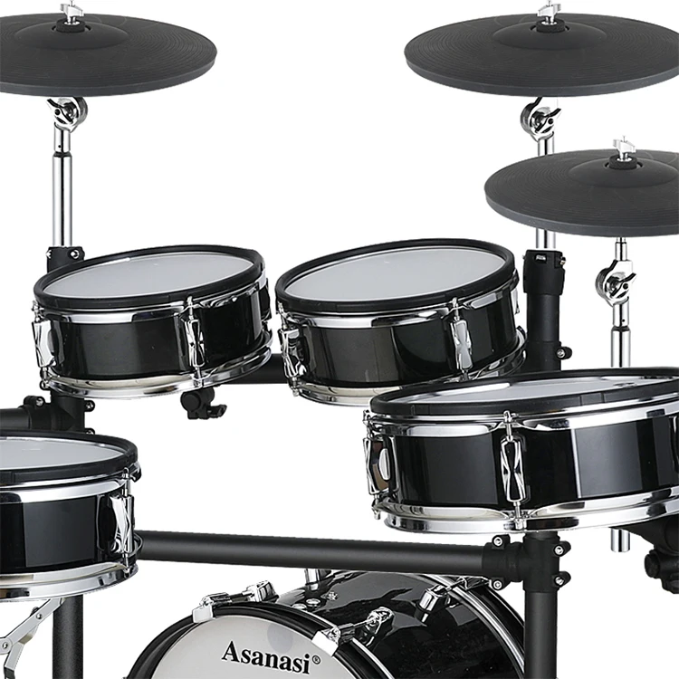 Electronic Drum Kit Percussion Musical Instrument For Beginner Intermediate Home Practice Stage Performance Playing