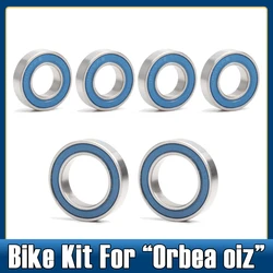 Bike Wheel Hub Bearings Kit MAX Bearings 15*24*5mm 10*19*5mm ( 6 PCS ) Bike Pivot Chrome Steel For Orbea Oiz Ball Bearing Set