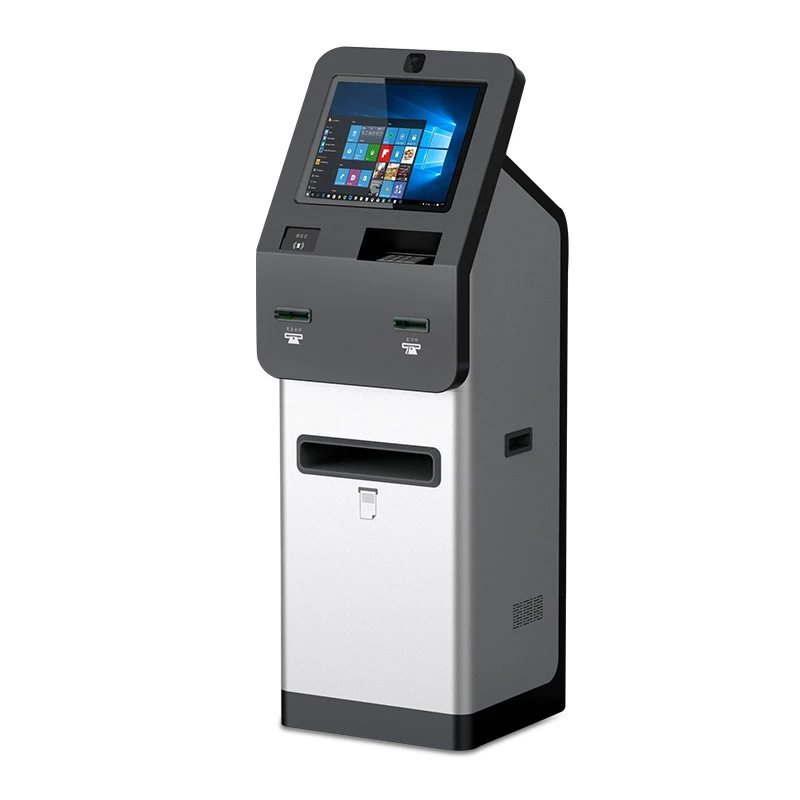 high quality restaurant self service ordering kiosk hotel self service kiosk self service coin operated kiosk printer