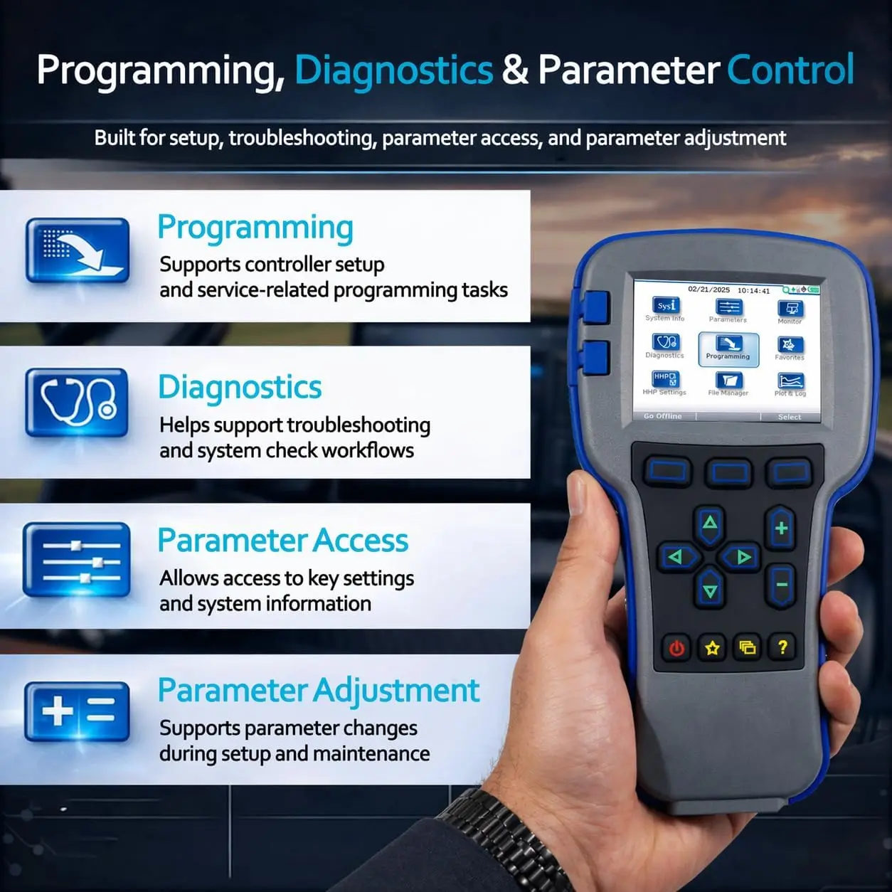 1313-4331 1313-4431 1313-4401 1311-4401 OEM Level Handheld Programmer