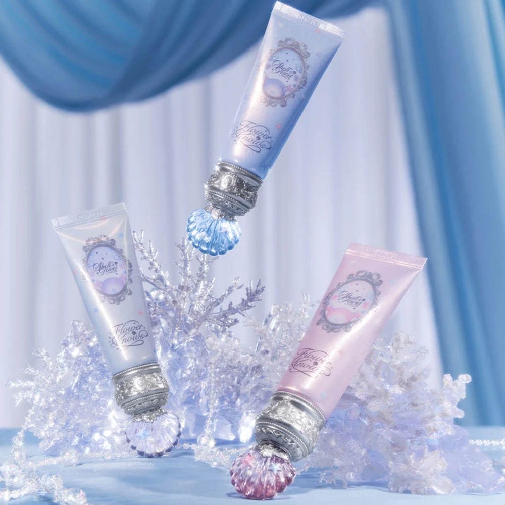 

Flower Knows Shell's Jewel Radiance Primer Hydrating Makeup Base Long Lasting Vegan Cruelty Free Pore Blurring Clean Beauty