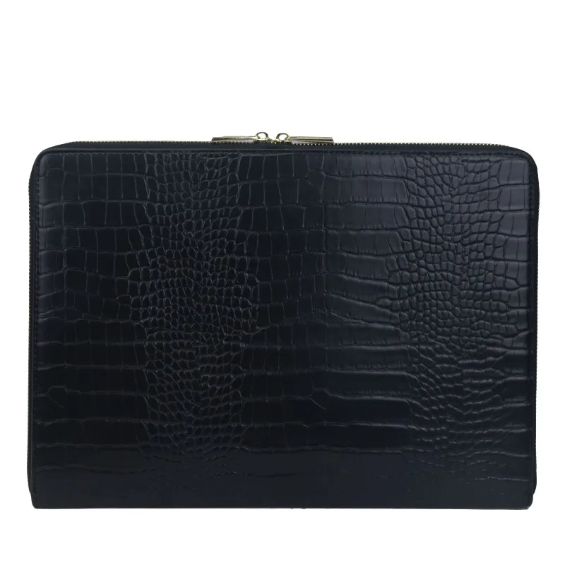 Laptop Liner Bag Foreign Trade Trend PU Leather Clutch 13-inch Business Computer Bag Portable Anti-fall Protective Cover