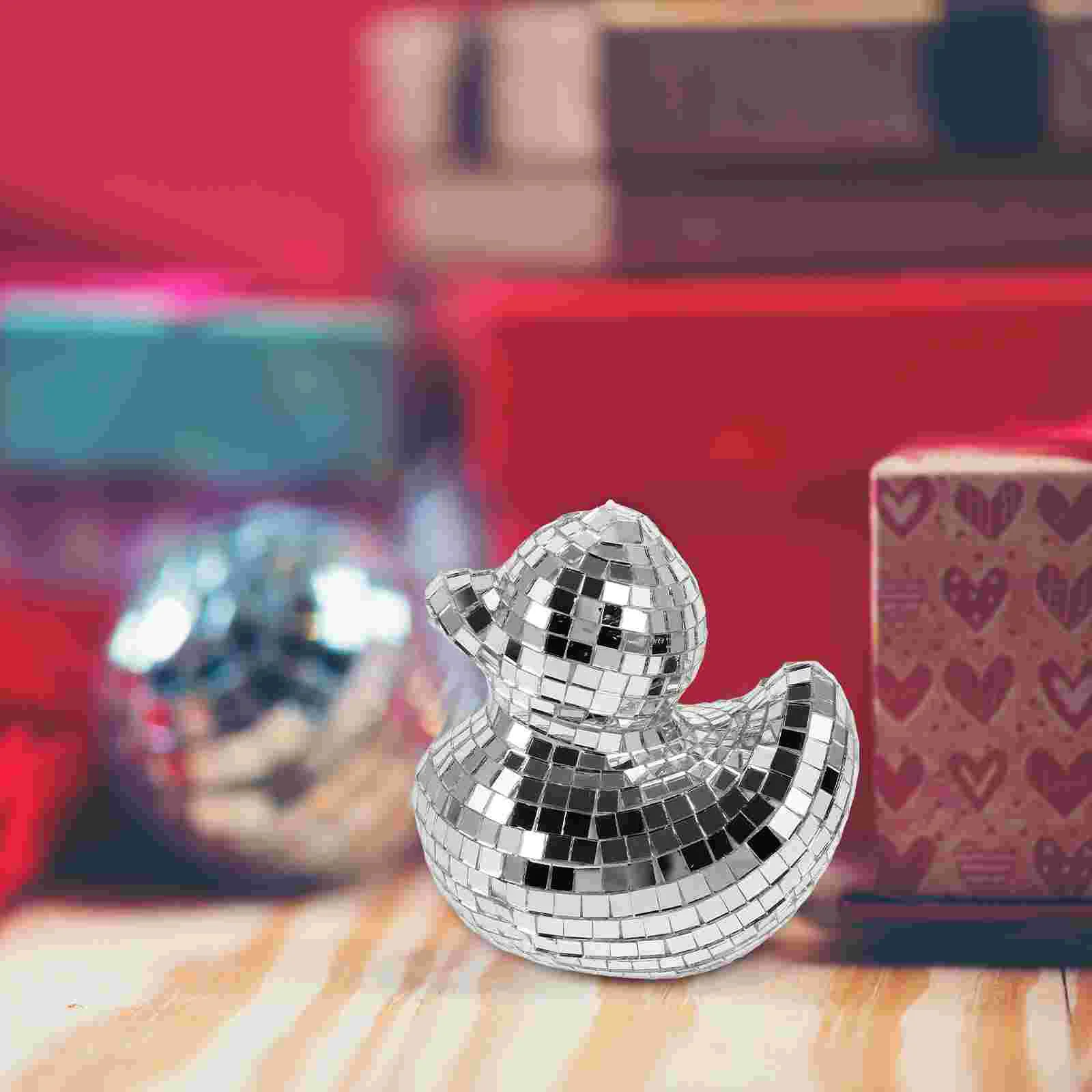 Desktop Decor Ball Mirror Car Reflective Balls Glass Light Effect Party