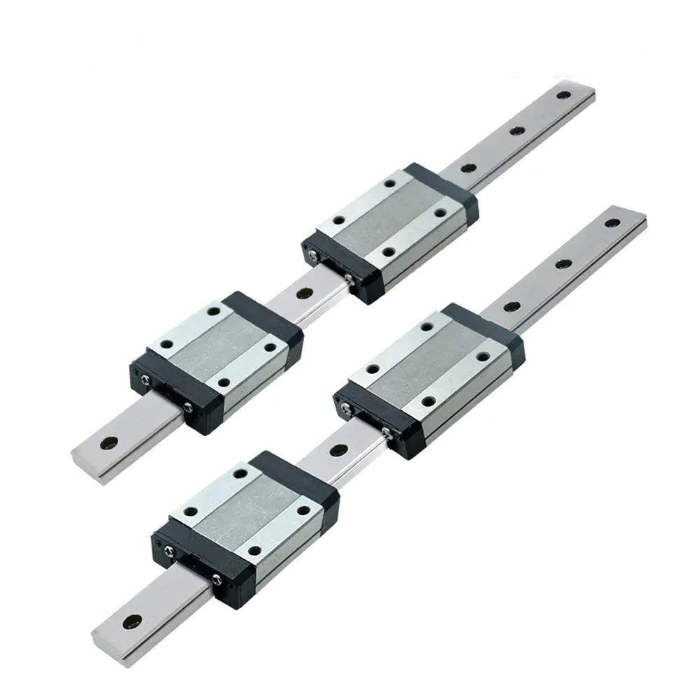 MGN12 Miniature Linear Guide Rail+Linear Block MGN12C MGN12H MGW12C MGW12H CNC Mini Sliding System 100-550mm