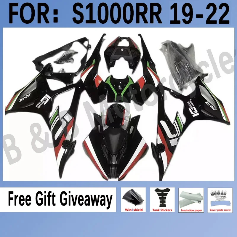 

Motorcycle ABS Injection mold Fairing For BMW s1000rr M1000 2019 2020 2021 Fairings kit bodywork S1000RR 19 20 21 black white