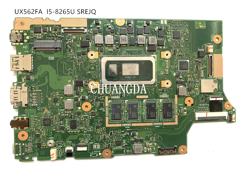 Asus Q526FA Q526FA-bi7t13 Q526F UX562FA UX562F Original  I5-8265U SREJQ  Laptop Mainboard Motherboard W/ 16G-RAM