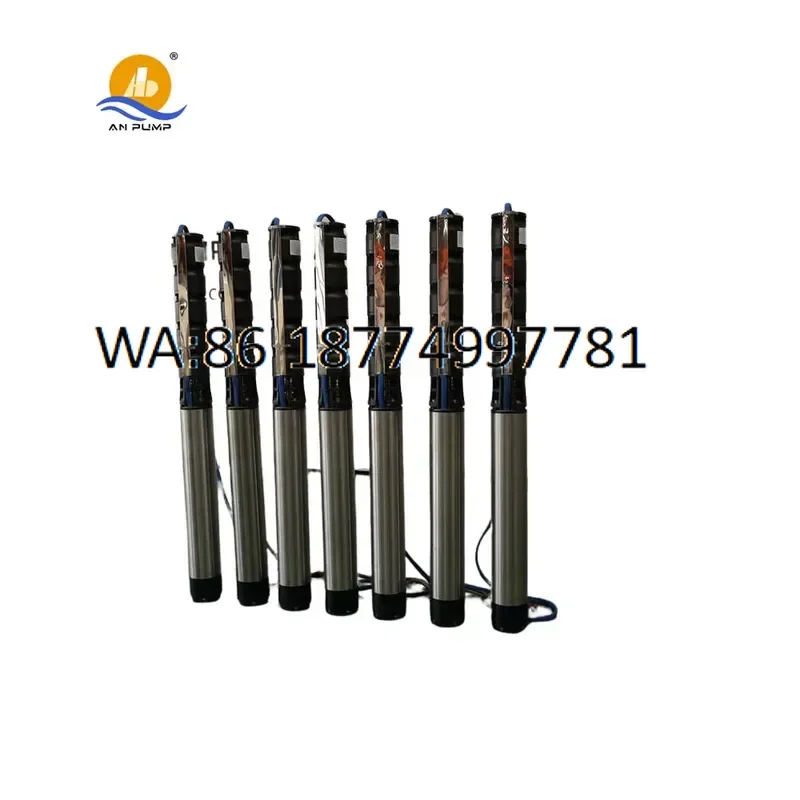 custom for High Head Lift Water Pumps 50 M3/h 200 Meter Stainless Steel Deep Well Submersible Seawater Pump