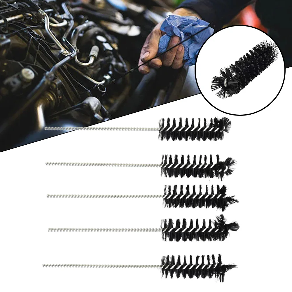 Cepillo de limpieza, herramientas multifuncionales, cepillo en aerosol, pajitas para bebidas, máquinas de coser, accesorios para coche, 5 uds.
