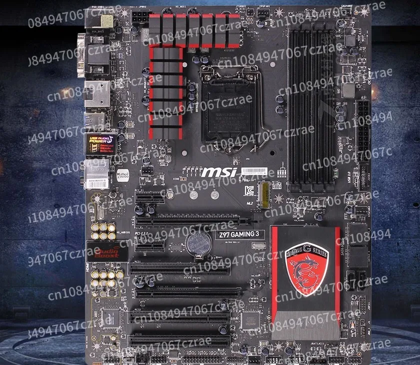 New MSI Z97 GAMING3-5 Z97-A main board 1150 pin M2 I7 4790K overclocking sec Z87